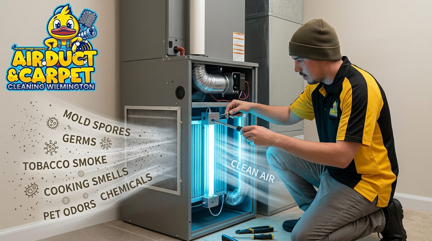 UV Light Installation